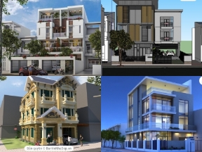 Bộ sưu tập [Sketchup]_Tổng 12 mẫu bản vẽ thiết kế nhà phố hiện đại hot nhất 2020